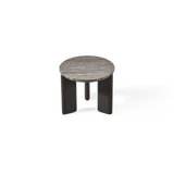 Chloe Aluminum Round Side Table