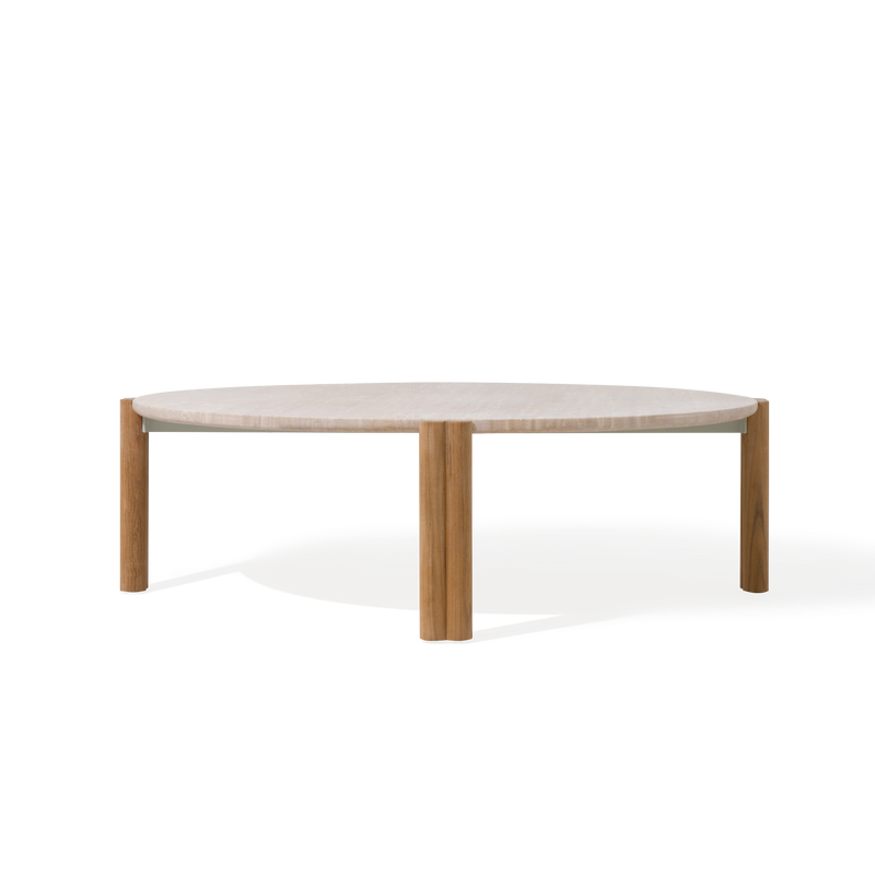 Cove Teak Round Coffee Table – Harbour Outdoor Australia