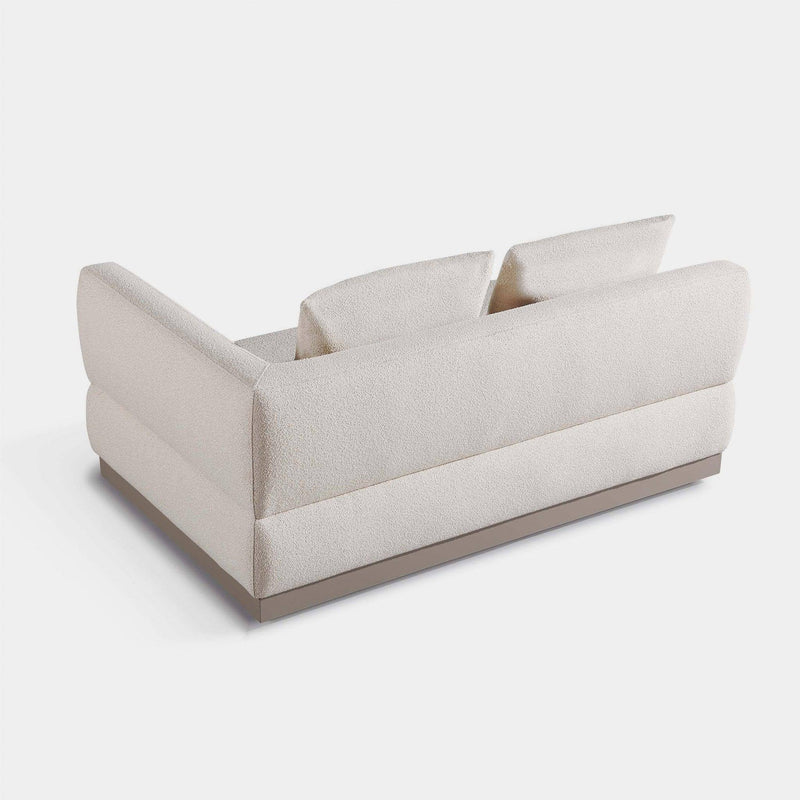 Amalfi 2 Seat 1 Arm Right | Aluminum Taupe, Riviera Sand,