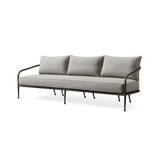 Andre 3 Seat Sofa | Aluminum Asteroid, Copacabana Midnight,