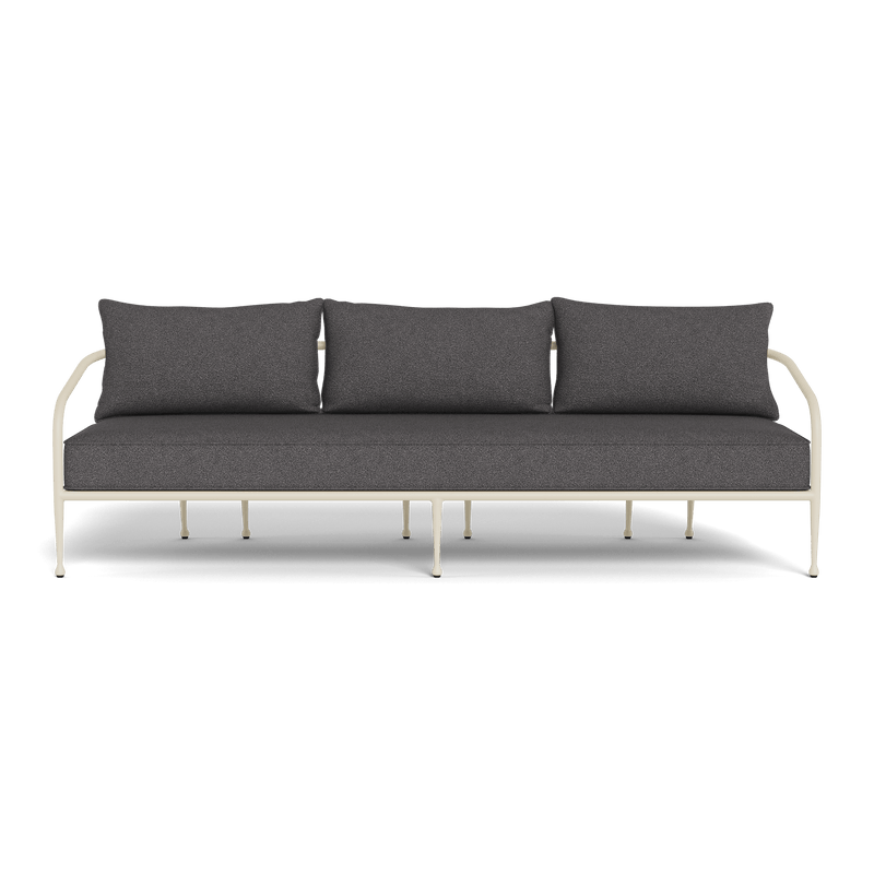 Andre 3 Seat Sofa | Aluminum Bone, Riviera Slate,