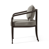 Andre Dining Chair | Aluminum Bronze, Riviera Stone,