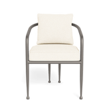 Andre Dining Chair | Aluminum Taupe, Riviera Ivory,