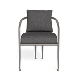 Andre Dining Chair | Aluminum Taupe, Riviera Slate,