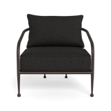 Andre Lounge Chair | Aluminum Bronze, Copacabana Midnight,