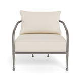 Andre Lounge Chair | Aluminum Taupe, Siesta Ivory,