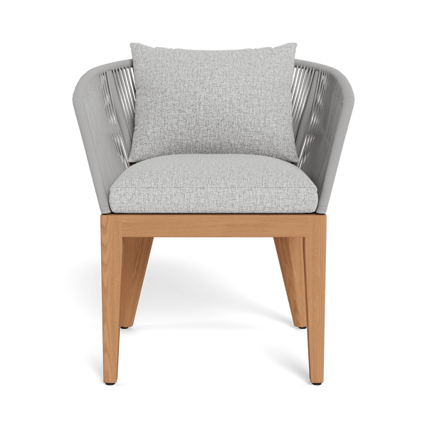 Avalon Dining Chair | Teak Natural, Copacabana Sand, Rope Light Grey