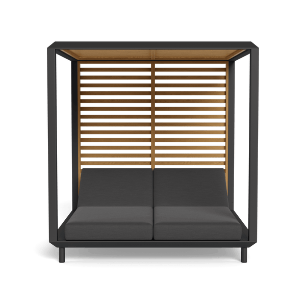 Breeze XL Cabana | Aluminum Asteroid, Panama Grafito, Teak Natural