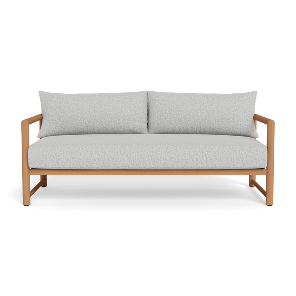 Breeze Xl Teak 2 Seat Sofa | Teak Natural, Copacabana Sand,