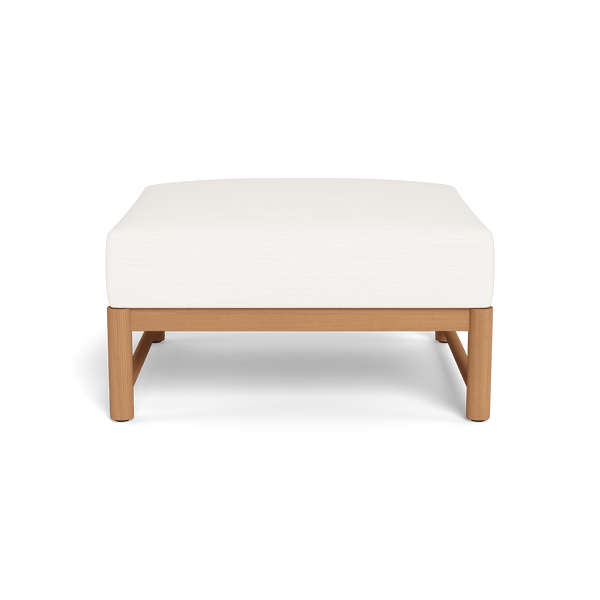 Breeze Xl Teak Ottoman | Teak Natural, Panama Blanco,