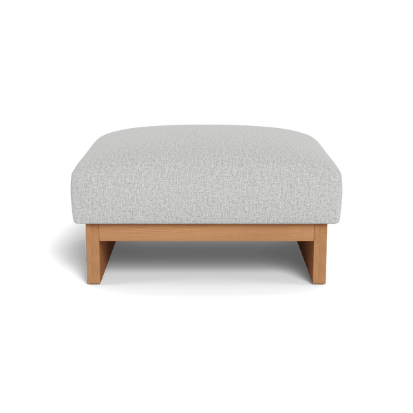 Catalina Ottoman | Teak Natural, Copacabana Sand,