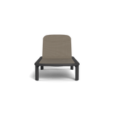 Chloe Aluminum Mesh Sun Lounge | Aluminum Asteroid, Batyline Taupe,
