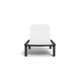 Chloe Aluminum Mesh Sun Lounge | Aluminum Asteroid, Batyline White,