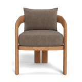 Chloe Dining Chair | Teak Natural, Altona Mink,