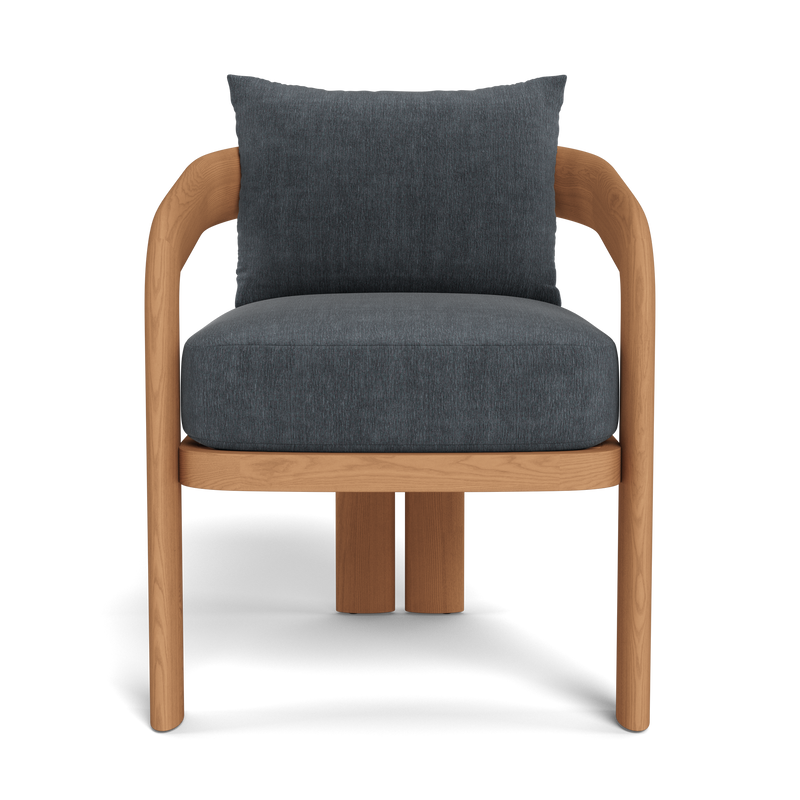 Chloe Dining Chair | Teak Natural, Altona Slate,