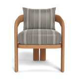 Chloe Dining Chair | Teak Natural, Bateau Classic,