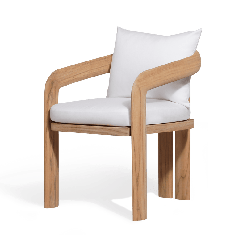 Chloe Dining Chair | Teak Natural, Copacabana Midnight,