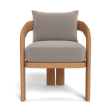 Chloe Dining Chair | Teak Natural, Marley Chinchilla,