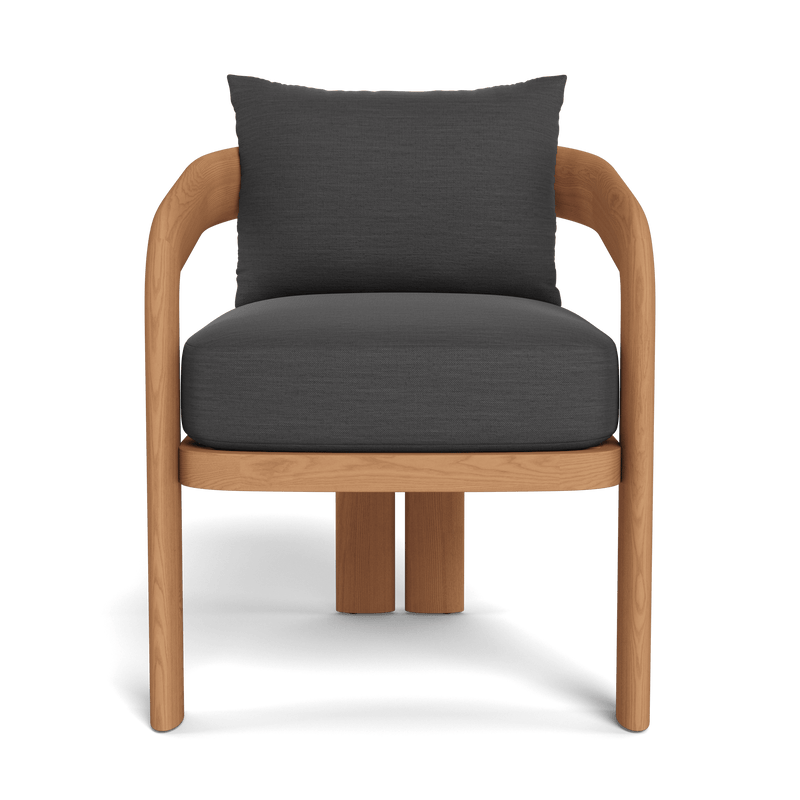 Chloe Dining Chair | Teak Natural, Panama Grafito,