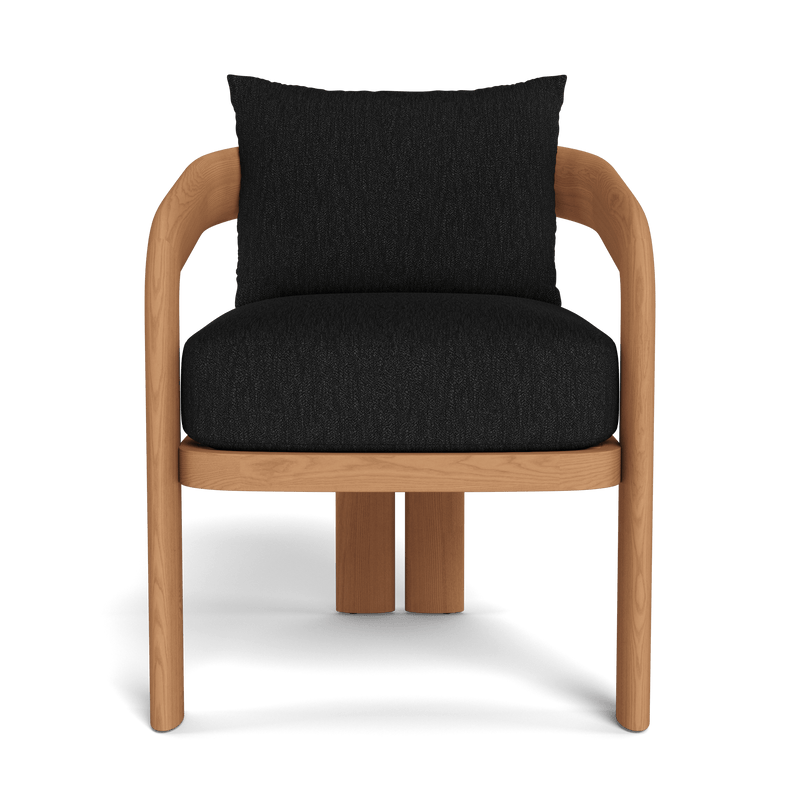 Chloe Dining Chair | Teak Natural, Pebble Charcoal,