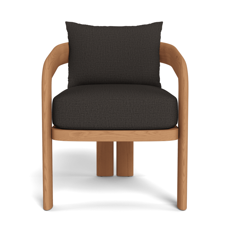 Chloe Dining Chair | Teak Natural, Stirling Flint,