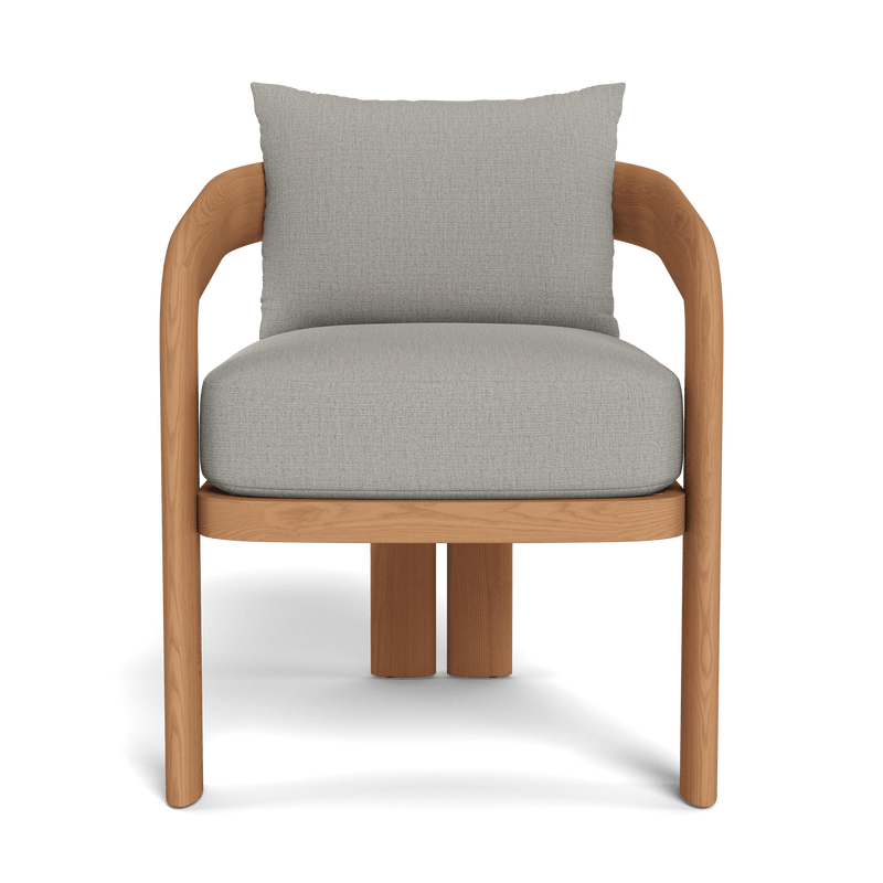 Chloe Dining Chair | Teak Natural, Stirling Fog,