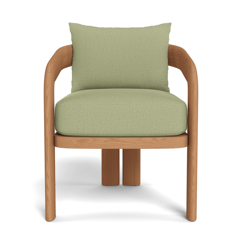 Chloe Dining Chair | Teak Natural, Stirling Sage,