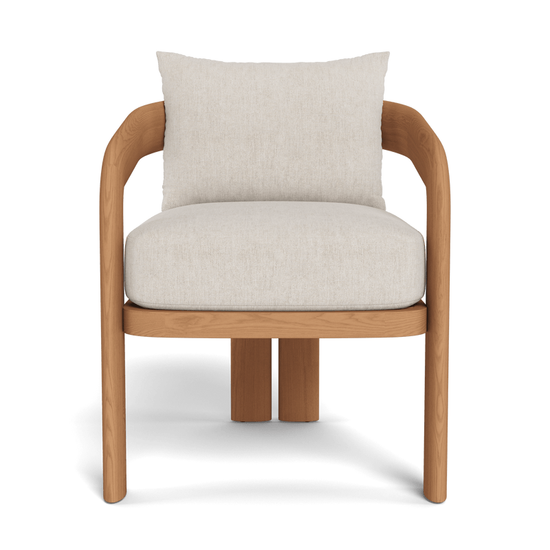 Chloe Dining Chair | Teak Natural, Stirling Sanddollar,