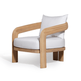 Chloe Lounge Chair | Teak Natural, Copacabana Midnight,