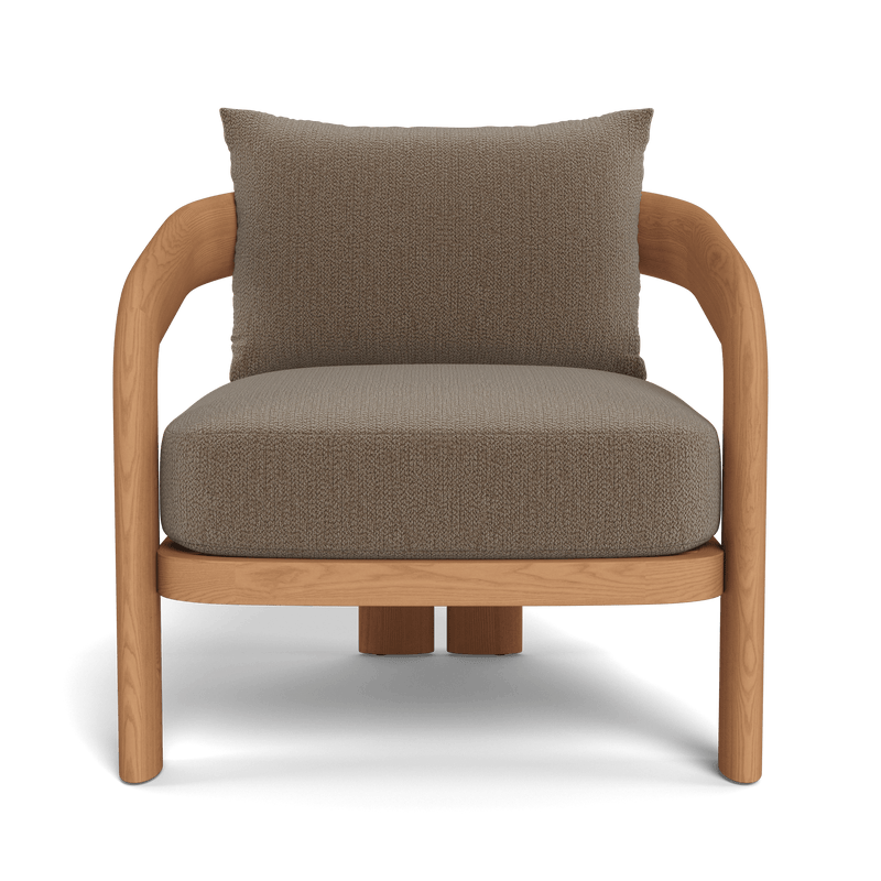 Chloe Lounge Chair | Teak Natural, Marley Mink,