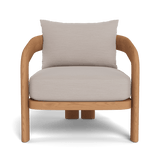 Chloe Lounge Chair | Teak Natural, Panama Marble,