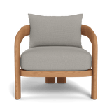 Chloe Lounge Chair | Teak Natural, Stirling Fog,