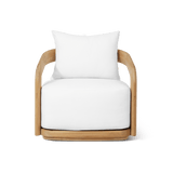 Chloe Teak Swivel Lounge Chair