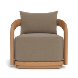 Chloe Teak Swivel Lounge Chair