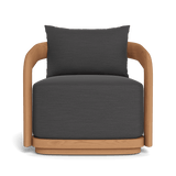 Chloe Teak Swivel Lounge Chair