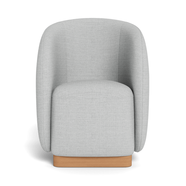 Como Dining Chair | Sealed Teak Natural, Monterey Silver,