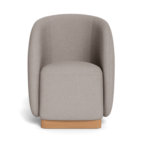 Como Dining Chair | Sealed Teak Natural, Riviera Stone,