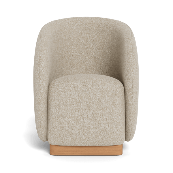 Como Dining Chair | Sealed Teak Natural, Siesta Taupe,