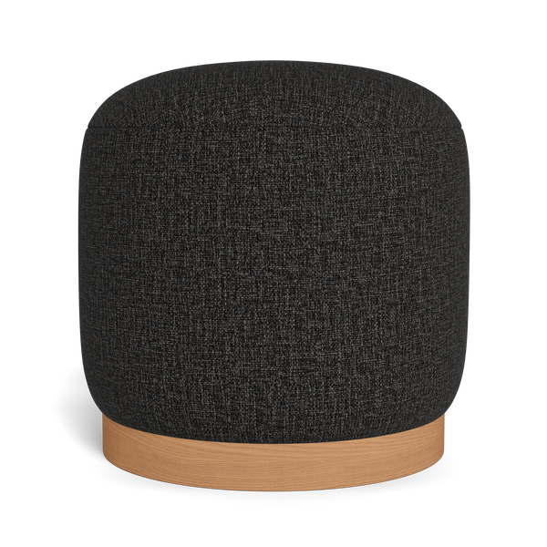 Como Footstool | Sealed Teak Natural, Copacabana Midnight,