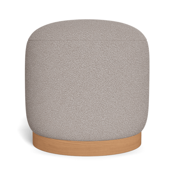 Como Footstool | Sealed Teak Natural, Riviera Stone,