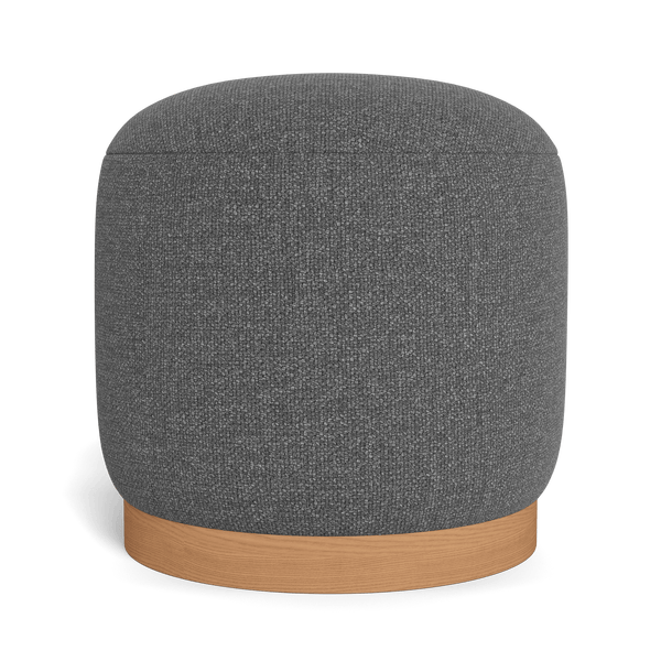 Como Footstool | Sealed Teak Natural, Siesta Slate,