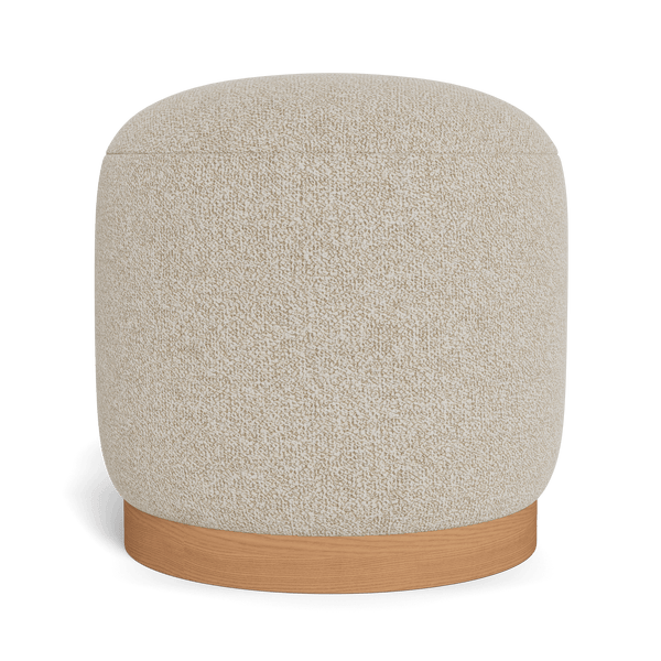 Como Footstool | Sealed Teak Natural, Siesta Taupe,