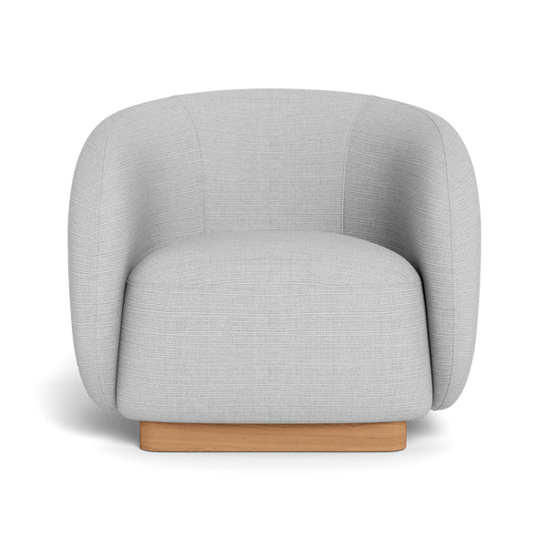 Como Lounge Chair | Sealed Teak Natural, Siesta Taupe,