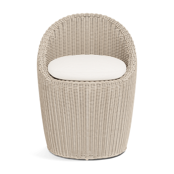 Cordoba Dining Chair | Twisted Wicker Oyster, Panama Blanco,