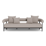 Cove Luxe 3 Seat Sofa | Aluminum Asteroid, Riviera Stone,