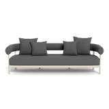 Cove Luxe 3 Seat Sofa | Aluminum Bone, Siesta Slate,