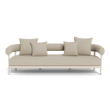 Cove Luxe 3 Seat Sofa | Aluminum Bone, Siesta Taupe,