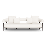 Cove Luxe 3 Seat Sofa | Aluminum Bronze, Panama Blanco,