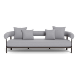Cove Luxe 3 Seat Sofa | Aluminum Bronze, Panama Cloud,