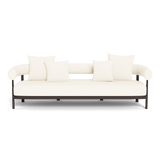 Cove Luxe 3 Seat Sofa | Aluminum Bronze, Riviera Ivory,